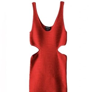 Bebe Cut Out dress